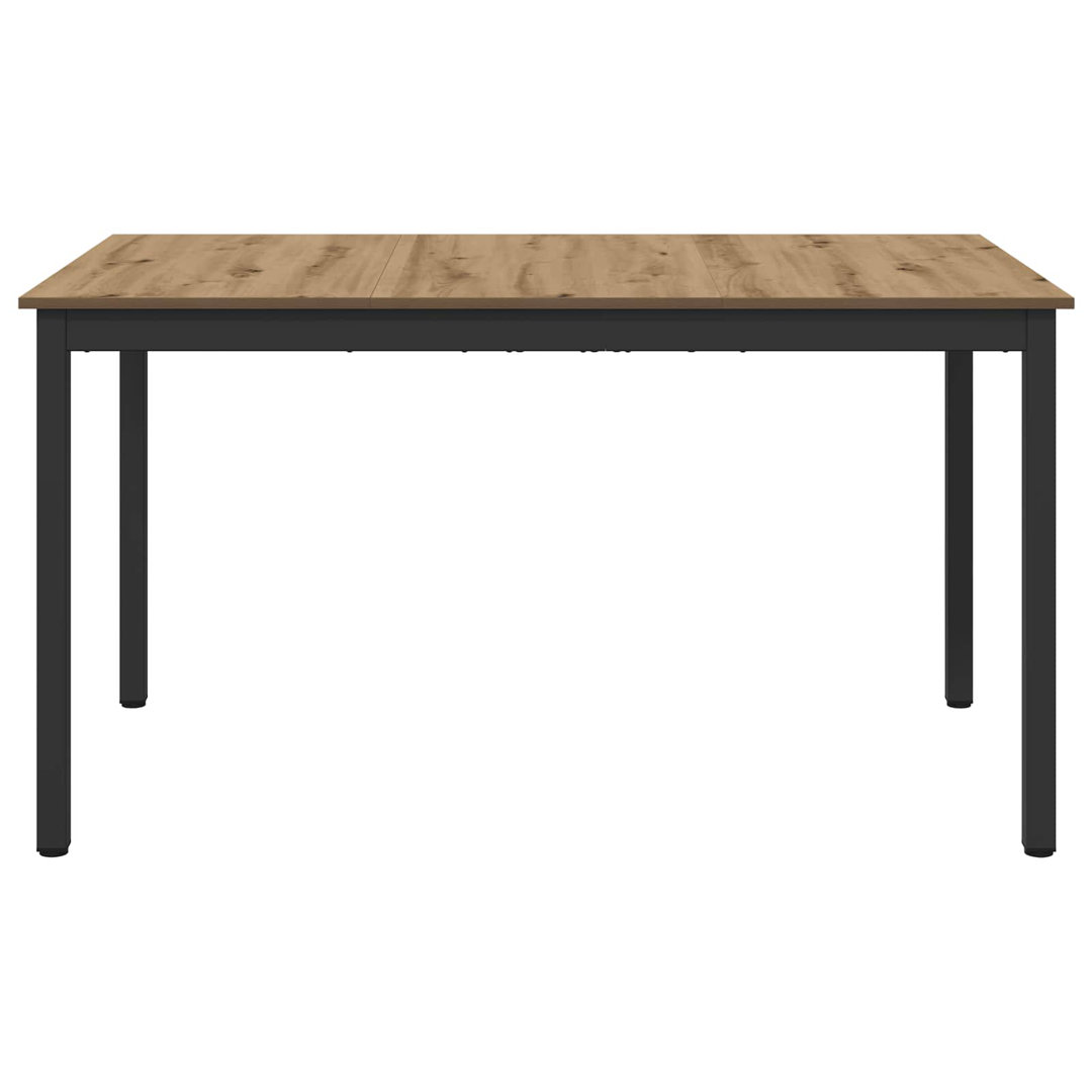 Metal Base Dining Table