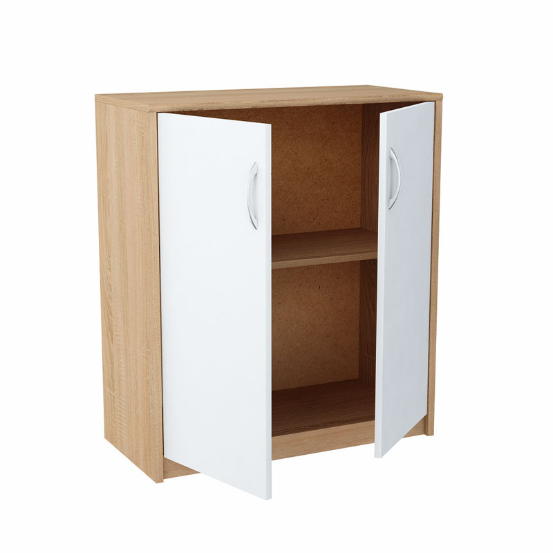 74cm Sideboard, Sonoma/White