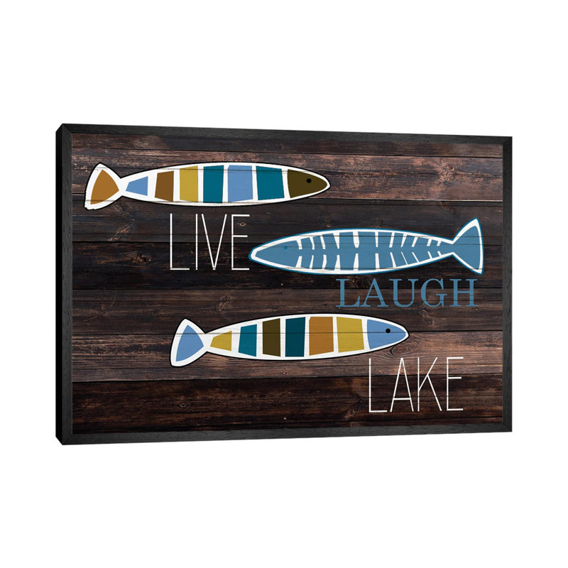 Faith Fish II by Kimberly Allen - Gallery-Wrapped Canvas Giclée on Canvas, 66.04 cm H x 45.72 cm W, Black Framed