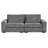 Kitson 89'' Recessed Arms Modular Sofa-662625239