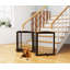 Barrière pour animaux 4 panneaux Noriega-1073548992