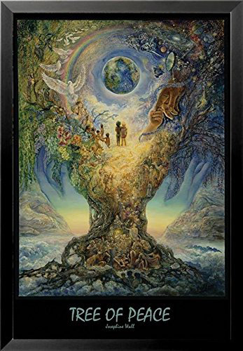 « tree of paix » par josephine, impression encadrée
