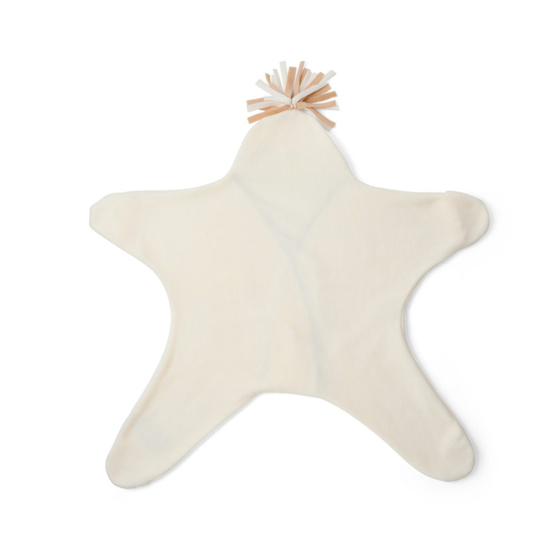 100% Polyester Stroller Blanket, Cream