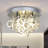 Bismarck 3 - Light 9.84-Inch Recessed Crystal Drum Chandelier