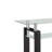 Randall Black 1-Shelf Rectangular Glass Top Sofa Table