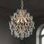 3 - Light Dimmable Crystal Chandelier