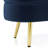Oval Storage Bench With Metal Legs-1924148046