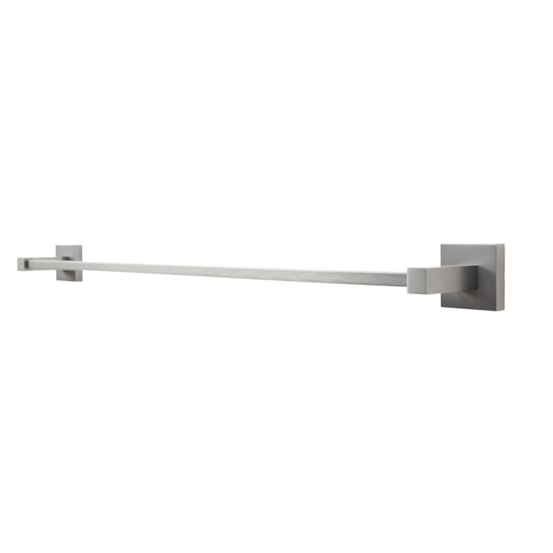 Barre à serviettes murale Capri, H 1,89 po x L 24,65 po x P 2,8 po, Noir mat