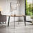 Darryll Extending Dining Table Modern Table w Black Legs-2020434613