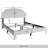 Hickerson Low Profile Storage Standard Bed-88032429