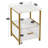 Kempst 1 - Drawer Iron Nightstand-1604521402