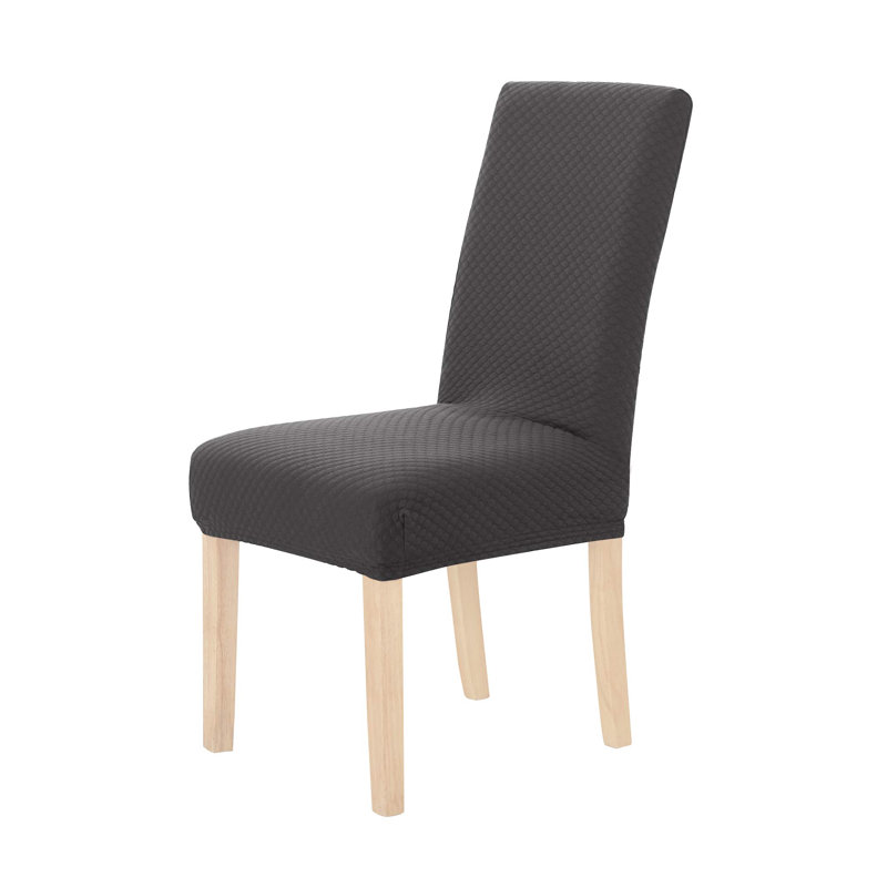 Housse pour chaise de salle à manger, Noir