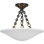 Aerin Mollino 16" Semi Flush Mount