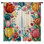 Rideau de fenêtre à motif floral coloré et fleurs obscurcissant - 2 panneaux