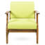 Fauteuil club, fabriqué avec du bois durable et des lattes fabriquées à partir de lattes-2078273717