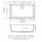 Quartz Kitchen Sink - 33" X 22" X 9.65" Black Granite Composite Drop In Kitchen Sink
