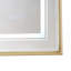 Miroir biseauté 40 * 30 pouces à DEL