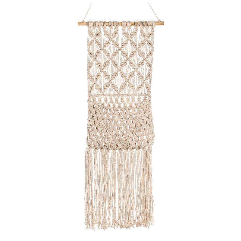 Macrame Knotting Cotton Wall Hanging