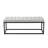 Holtman Faux Leather Bench with Metal Legs-471950983