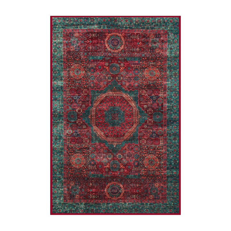 Oriental Indoor Rug, Rectangle 4' x 6'