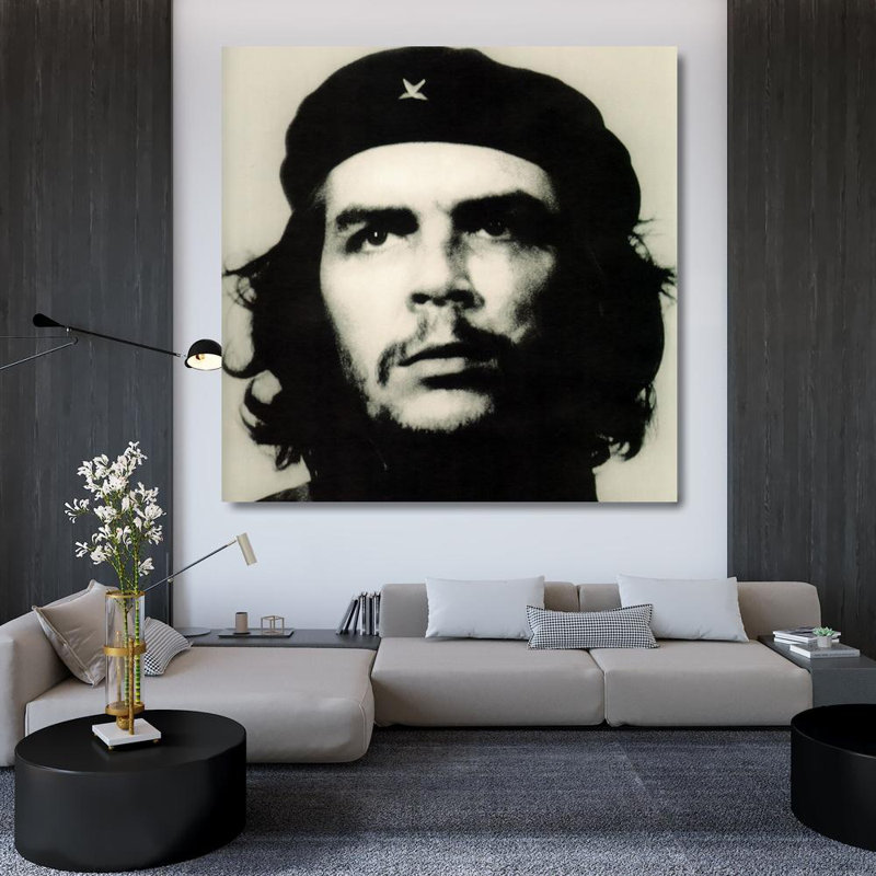 Che Guevara (portrait de Korda), H 36 po x l 36 po