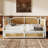 Traditional Style Rattan Daybed with 2 Drawers-384277236-376731190