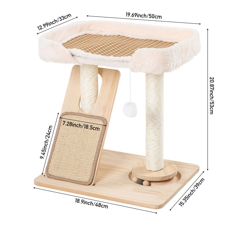 53 cm H Cat Tree / Condo