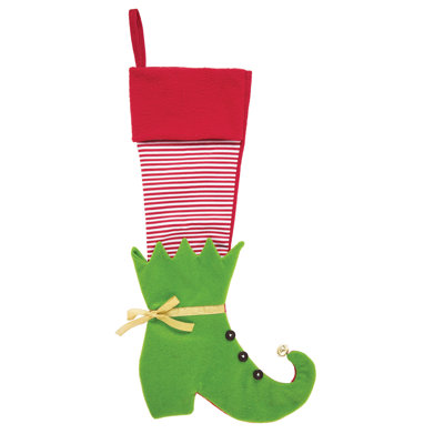 Chaussette de noël jingle elf