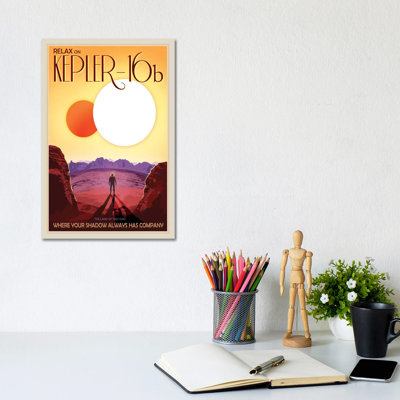 Kepler-16B by NASA - Print on Canvas
