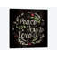 « paix joy love », art textuel sur toile tendue-74876995-74876996-74876997