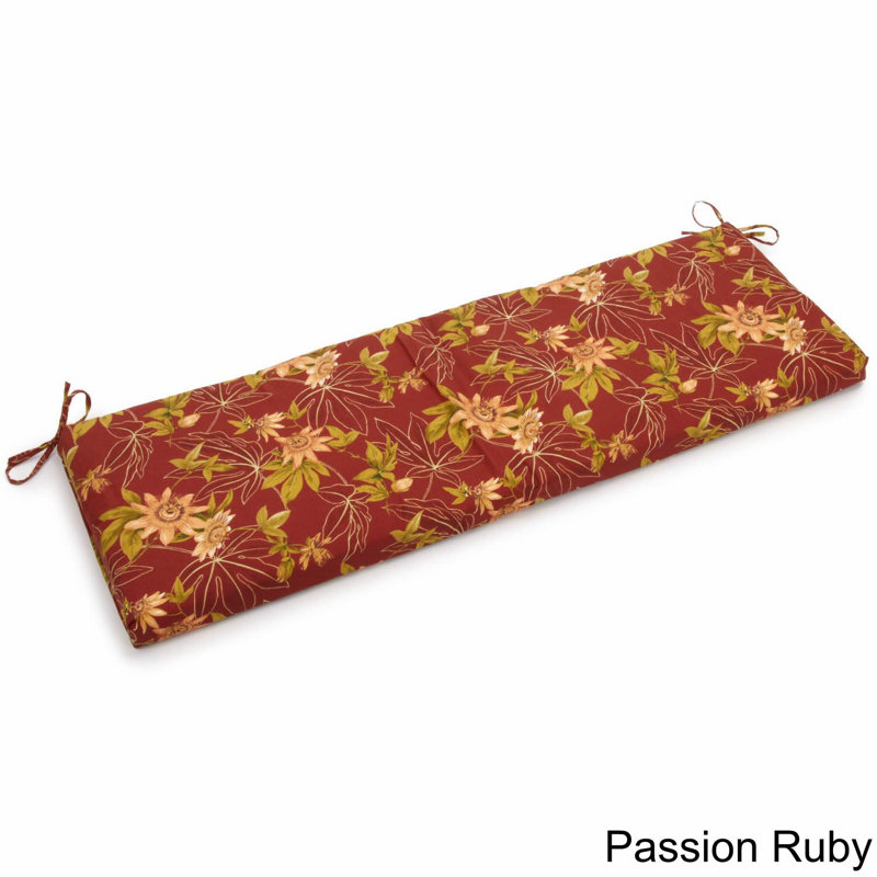 Outdoor 3'' Seat Cushion, 3" H x 60" W x 19" D