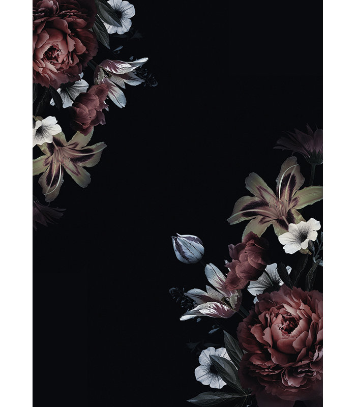 Caletha Matte Peel and Stick Mural, 208 x 146cm