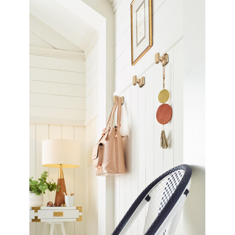 Revitalize Wall Mounted Robe Hook, Champagne Bronze