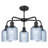Ballston - Trig - 5 Light 23" Stem Hung Chandelier-1831308918-1831308921