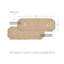 Tapis de jute Joyeuses Pâques Celebrate Grace-106208345