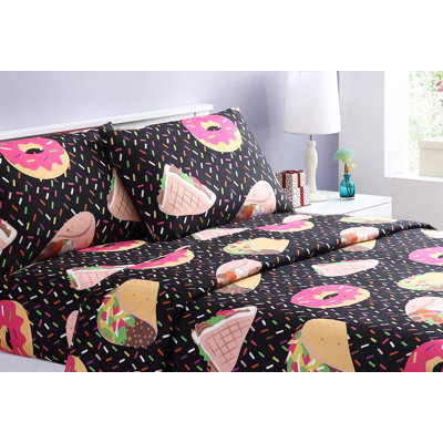 Microfiber Abstract Sheet Set