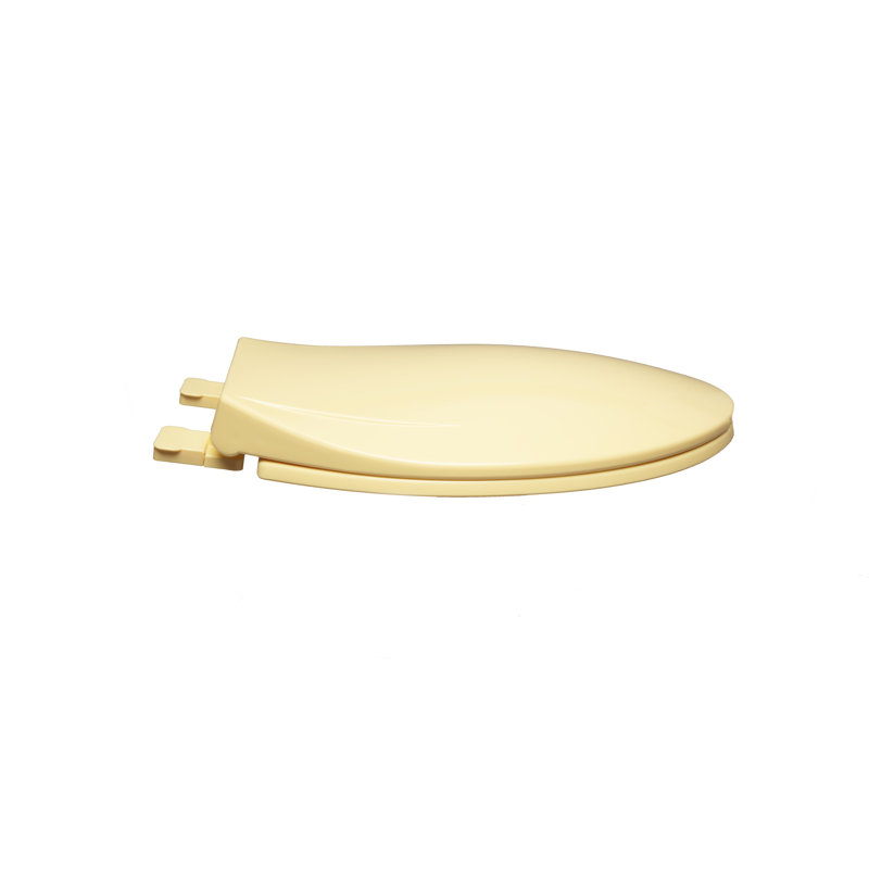 Elongated Toilet Seat and Lid, Citron Yellow