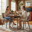 Chaise d'appoint à oreilles Heitger-281233749