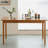 Burlywood Rectangular Solid Wood Dining table