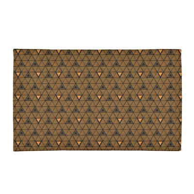 Chenille Geometric Indoor Rug