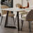 Modern Simple Rock Slab Rectangular Dining Table-22581258