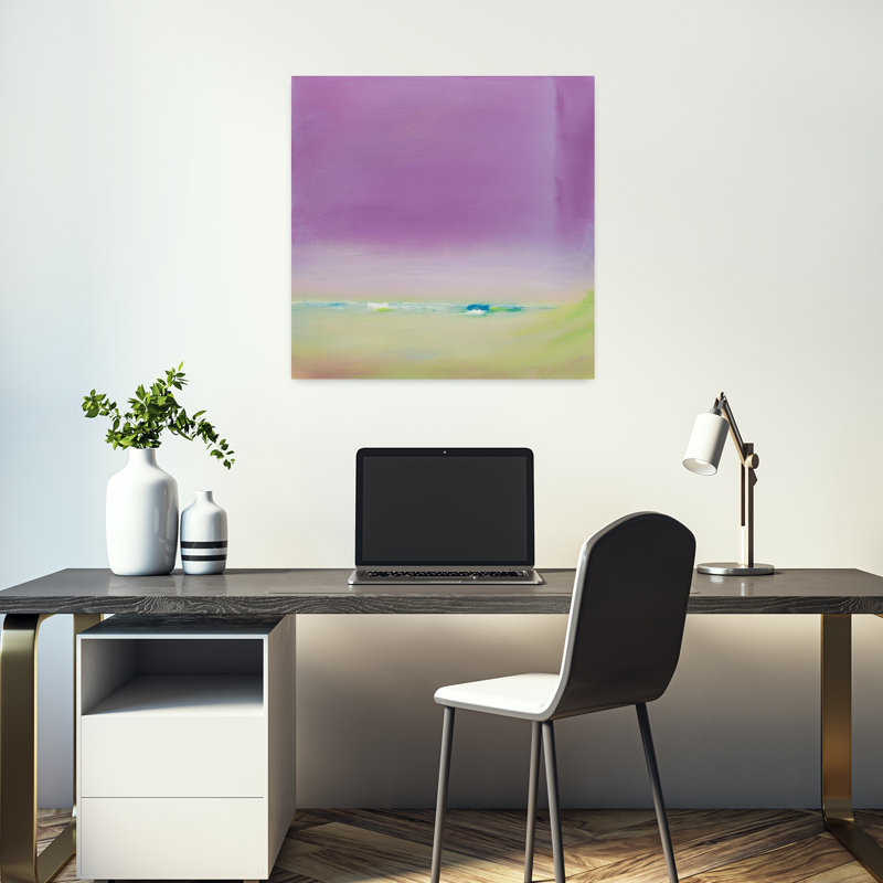 Art contemporain abstrait maintenant et maintenant, H 18 po x l 18 po