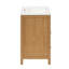 Meuble-lavabo en bois naturel 30 po Modern