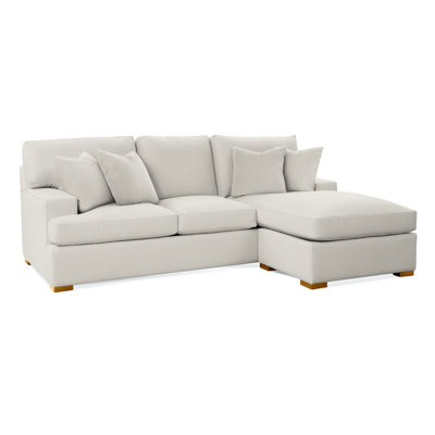 Cambria 97" Wide Reverible Sofa and Chaise with Ottoman