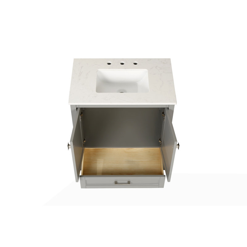 Meuble-lavabo autoportant de 30 po avec lavabo