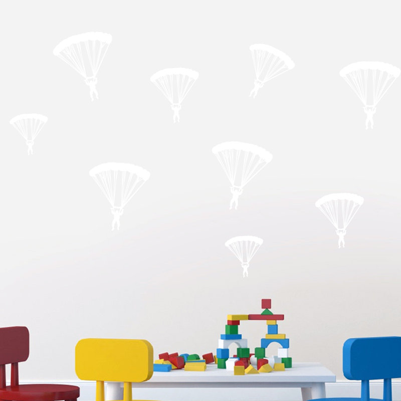 Adhésif décoratif Hervey Paratroopers, Blanc