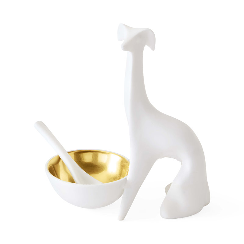 Greyhound Salt & Pepper Cellar