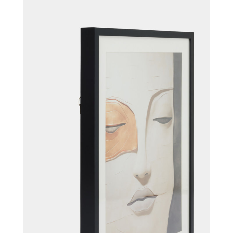 Femme D'or, art encadré-1