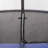 UpperBounce 7.5' Large Trampoline and Enclosure Set Garden Outdoor Trampoline with Safety Net, Mat, Pad