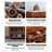 Modern Minimalist Walnut Wood Storage Shoe-Changing Bench